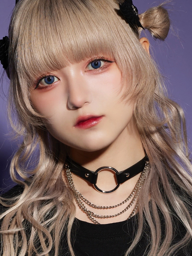 丸かんチェーン合皮チョーカー - Jamie エーエヌケー(ジェイミー