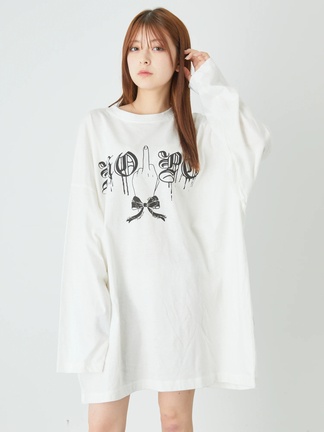 中指ロンTe - Jamie エーエヌケー(ジェイミーエーエヌケー)のTシャツ