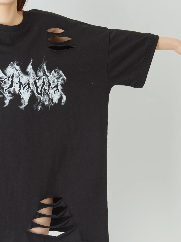 ダメージTe - Jamie エーエヌケー(ジェイミーエーエヌケー)のTシャツ