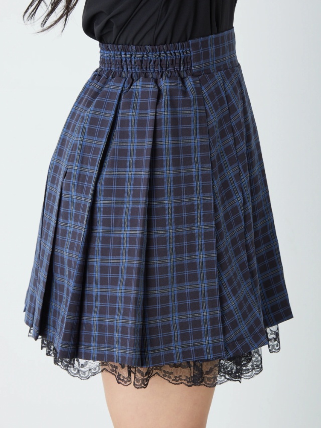 裾レースプリーツSK - Jamie エーエヌケー(ジェイミーエーエヌケー)の  