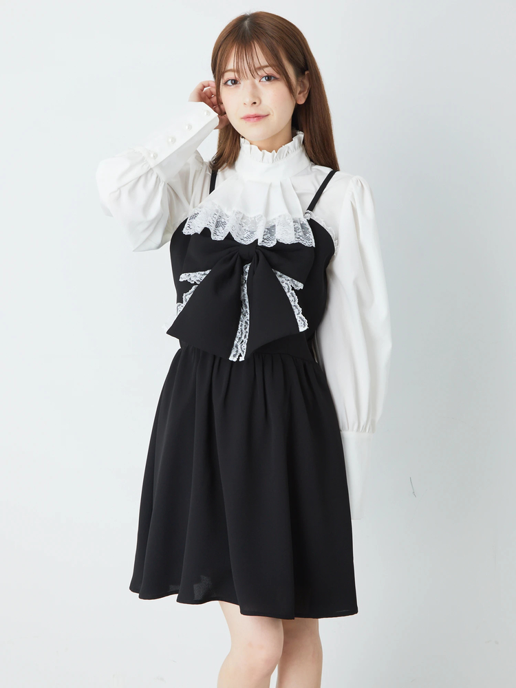 リボンJSK - Jamie エーエヌケー(ジェイミーエーエヌケー)のワンピース