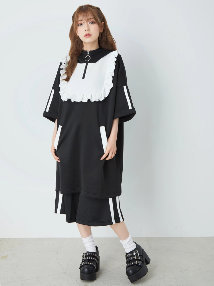 ジャージのハーフパンツ - Jamie エーエヌケー(ジェイミーエーエヌケー