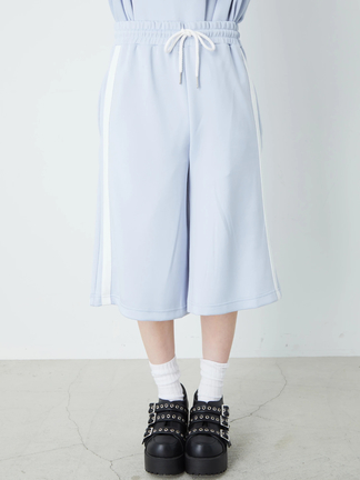 ジャージのハーフパンツ - Jamie エーエヌケー(ジェイミーエーエヌケー