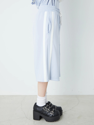 ジャージのハーフパンツ - Jamie エーエヌケー(ジェイミーエーエヌケー