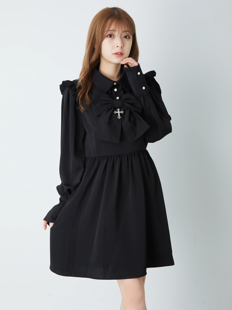 クロスリボンワンピース - Jamie エーエヌケー(ジェイミーエーエヌケー