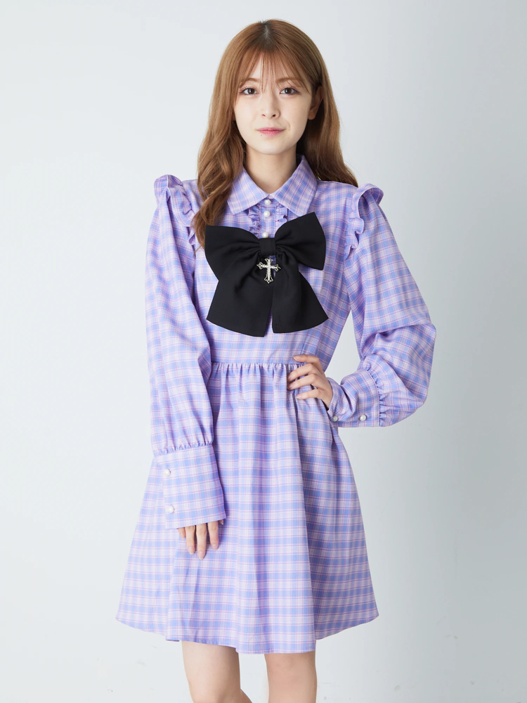 クロスリボンワンピース - Jamie エーエヌケー(ジェイミーエーエヌケー