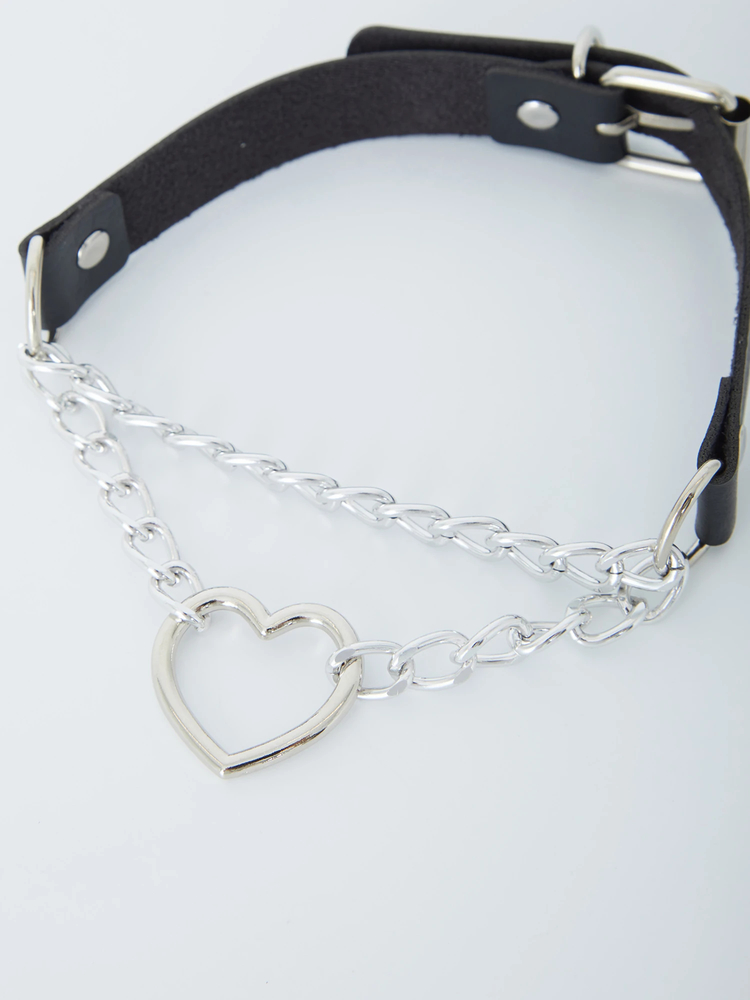 シルバーチェーンモチーフチョーカー - Jamie エーエヌケー