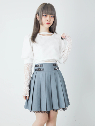 ハイウエストプリーツSK - Jamie エーエヌケー(ジェイミーエーエヌケー