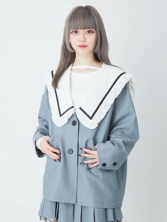 セーラー衿Bigジャケット - Jamie エーエヌケー(ジェイミーエー  