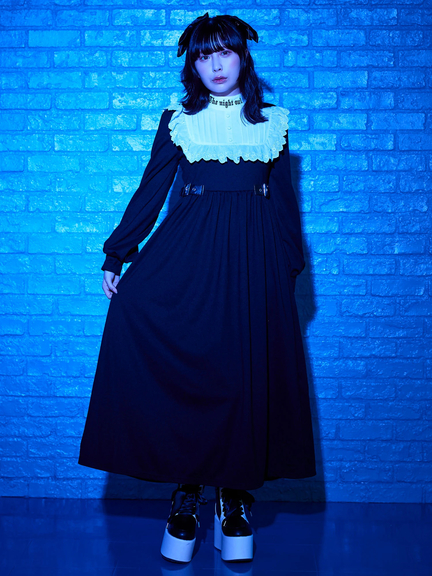 JamieロングゴシックOP(ブラック)