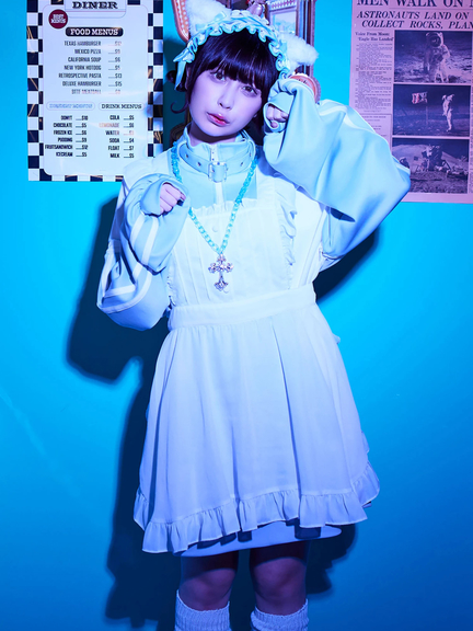 Jamieエプロン(ホワイト)