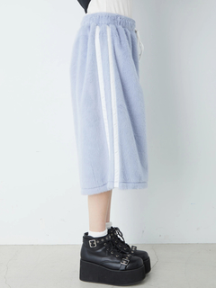 ファーハーフパンツ