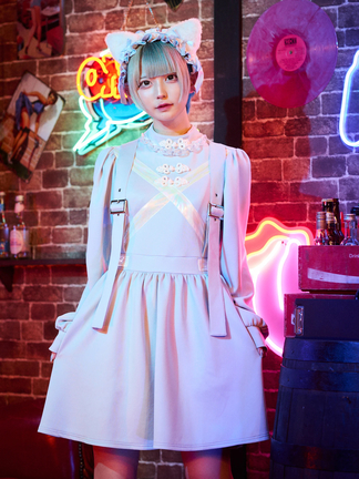 【希少】えりっくえいりあん 額装イラスト (黒電話) アートジャム神戸 本人購入 ゴシックモチーフワンピース - Jamie エーエヌケー(ジェイミーエー