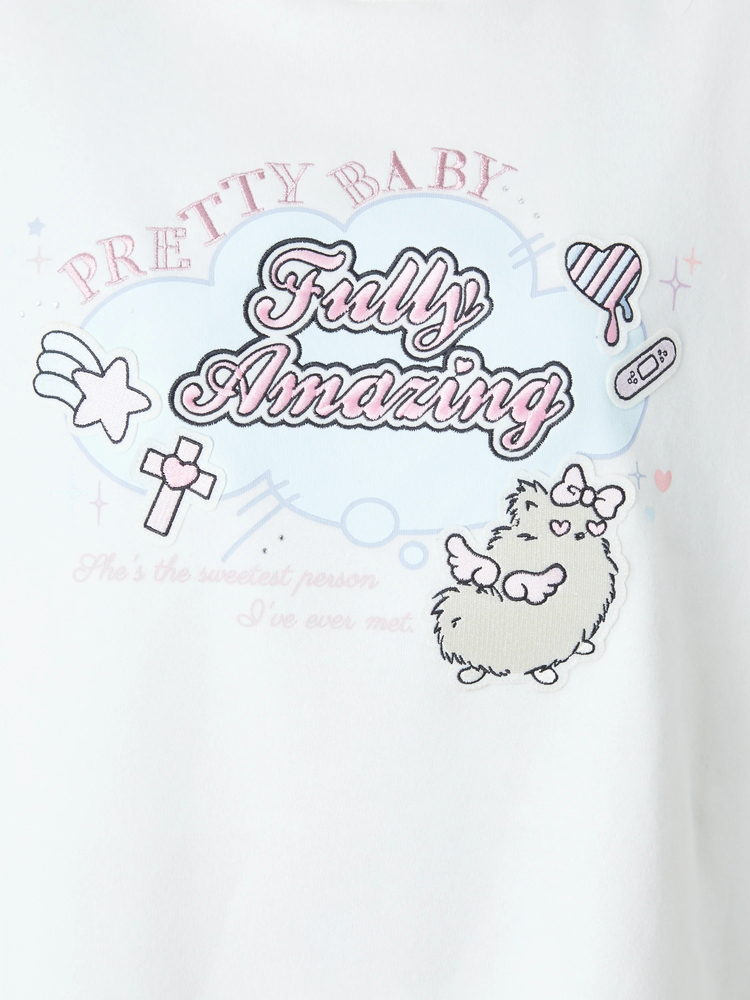 Re♥Twinkle Jamie エーエヌケープルオーバー ホワイト Re♥Twinkle Jamie エーエヌケープルオーバー ホワイト