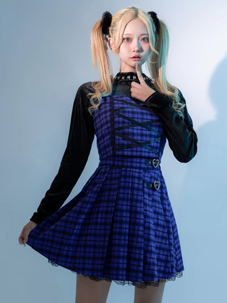 ハートバックルプリーツスカート - Jamie エーエヌケー(ジェイミーエー