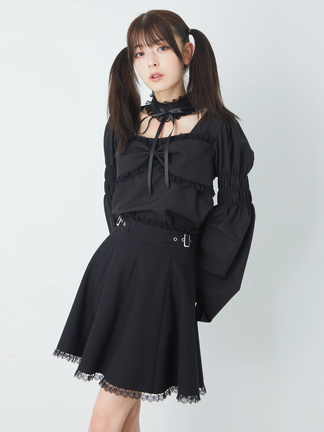 ベルトフレアスカート - Jamie エーエヌケー(ジェイミーエーエヌケー