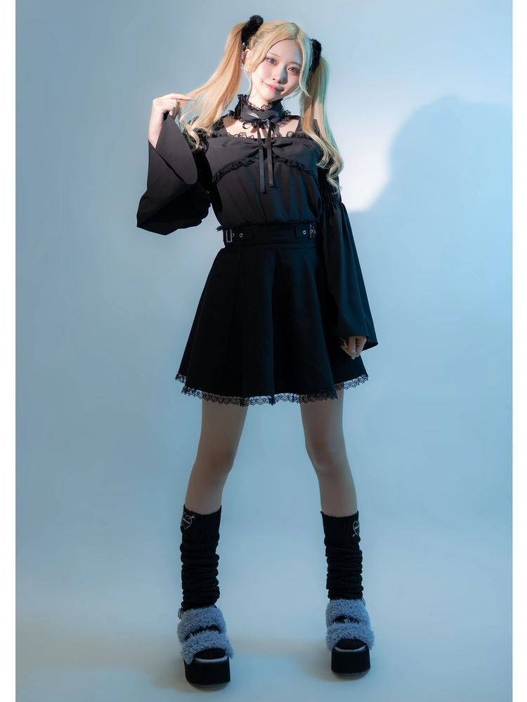 ベルトフレアスカート - Jamie エーエヌケー(ジェイミーエーエヌケー