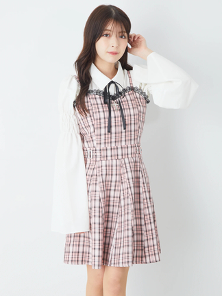 クロスモチーフキャミOP - Jamie エーエヌケー(ジェイミーエーエヌケー