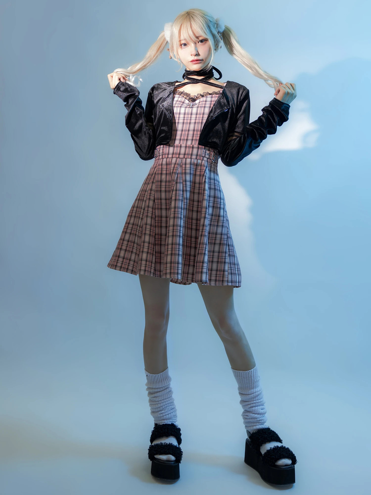 クロスモチーフキャミOP - Jamie エーエヌケー(ジェイミーエーエヌケー