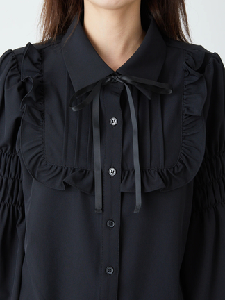 フレア袖タックブラウス - Jamie エーエヌケー(ジェイミーエーエヌケー