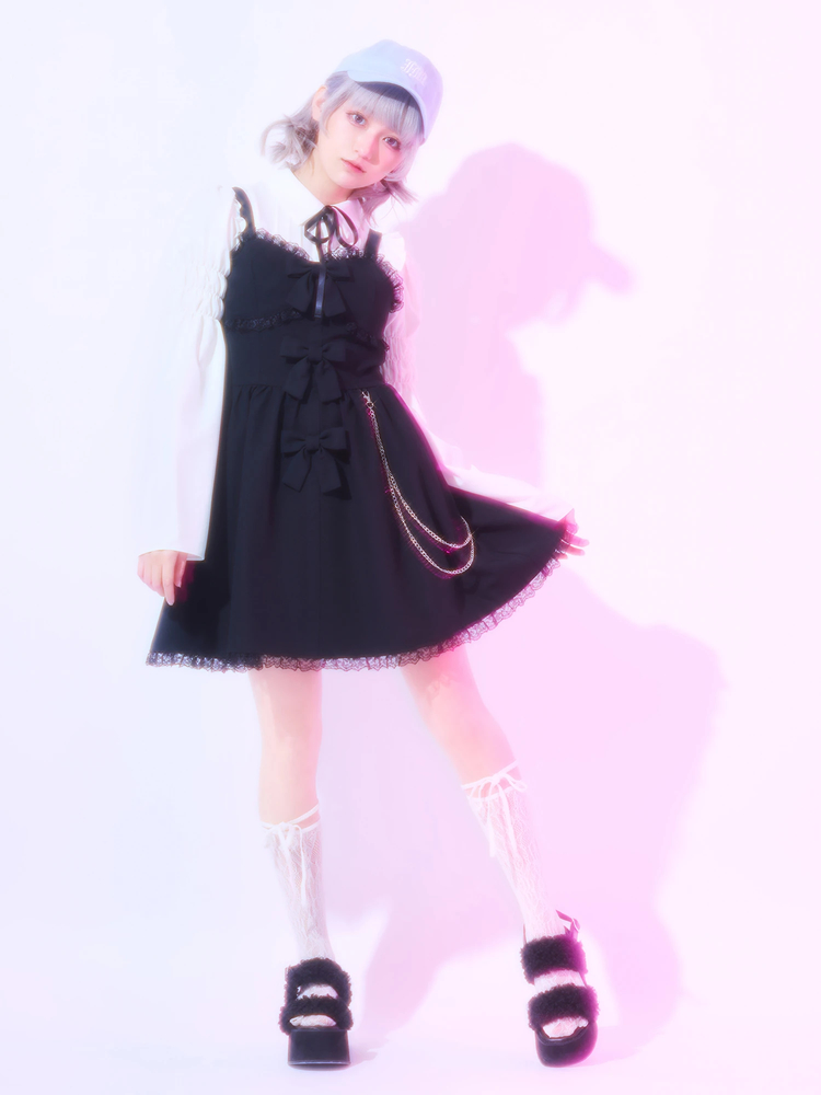 リボンキャミワンピース - Jamie エーエヌケー(ジェイミーエーエヌケー