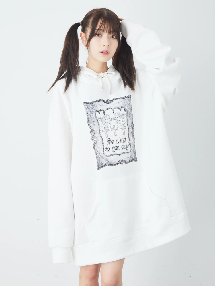 フードスタッズプリントパーカー - Jamie エーエヌケー(ジェイミーエー