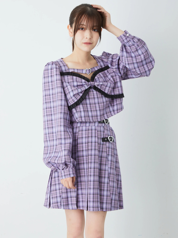 ハートバックルプリーツSK - Jamie エーエヌケー(ジェイミーエー