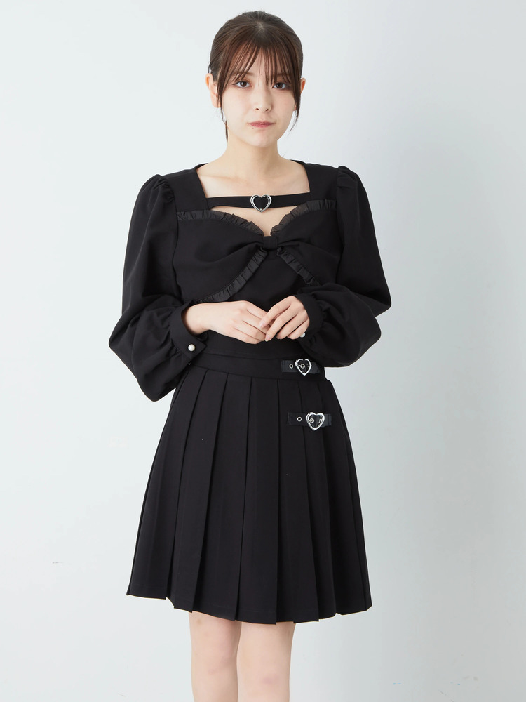 ハートバックルプリーツSK - Jamie エーエヌケー(ジェイミーエー