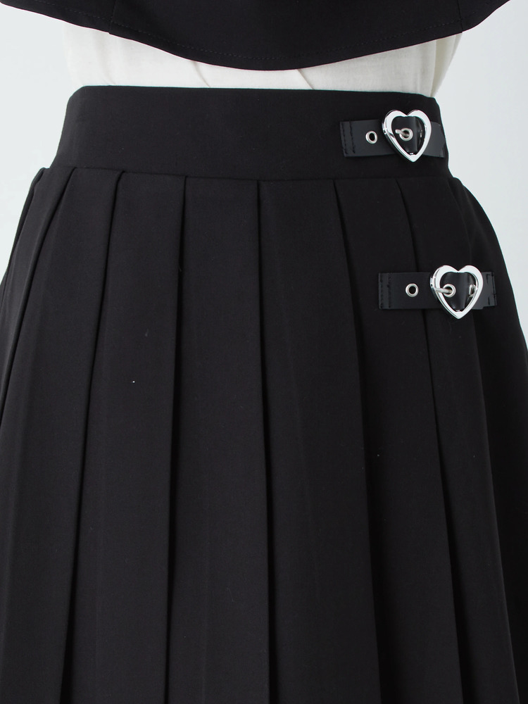 ハートバックルプリーツSK - Jamie エーエヌケー(ジェイミーエー