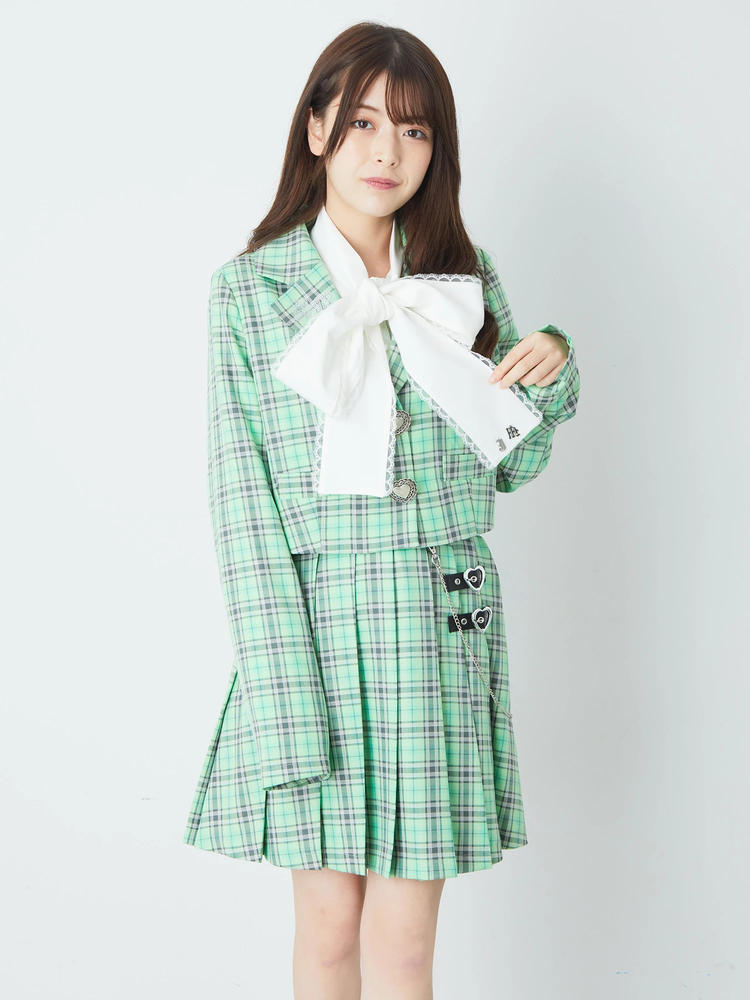 ハートベルトチェーンプリーツSK - Jamie エーエヌケー(ジェイミーエー