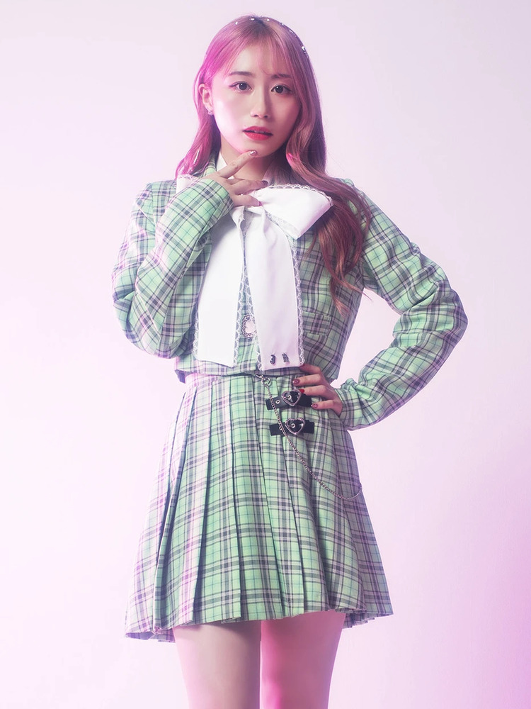 ANEW スカート パンチングフレア切替タックスカート | タイトスカート | NOELA