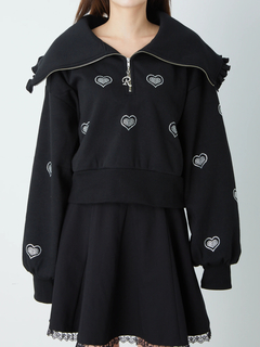 Re♥Twinkle ハーフジップハートTOPS