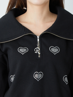 Re♥Twinkle ハーフジップハートTOPS
