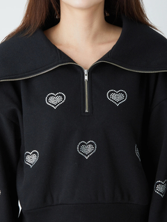 Re♥Twinkle ハーフジップハートTOPS