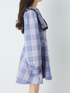 スクエアカラーハートベルトOP - Jamie エーエヌケー(ジェイミーエー  