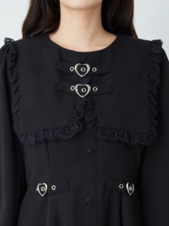 スクエアカラーハートベルトOP - Jamie エーエヌケー(ジェイミーエー  