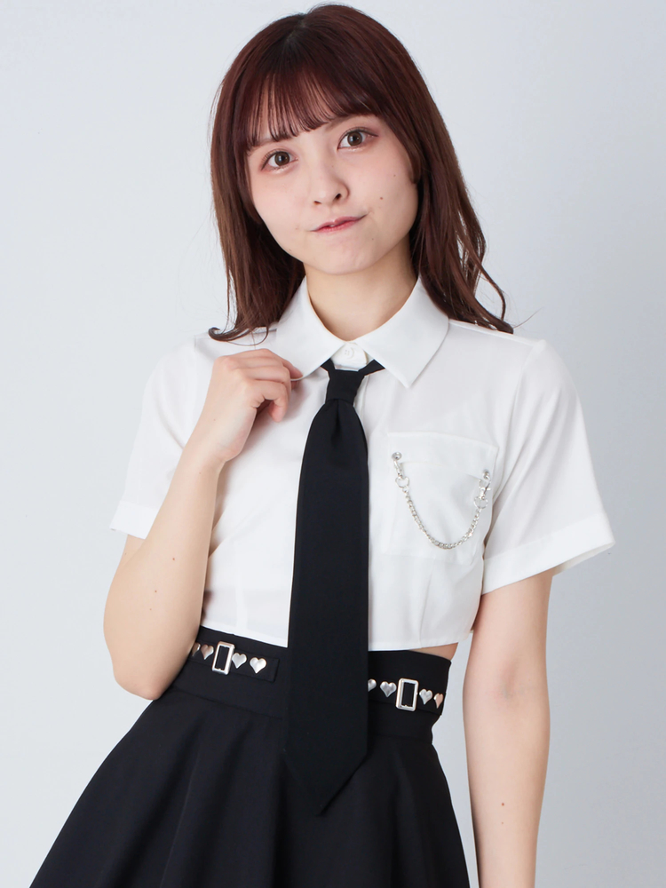 ポケットチェーンネクタイシャツ - Jamie エーエヌケー(ジェイミーエー