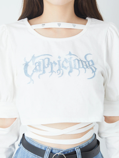 パフスリーブぐるぐるTOPS