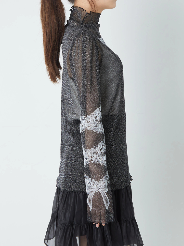 エンジェルタトゥープリントTOPS - Jamie エーエヌケー(ジェイミーエー