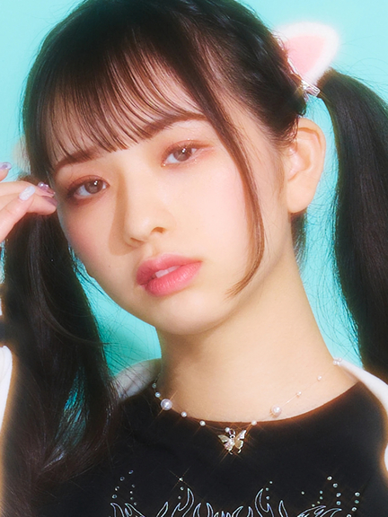 バタフライパールネックレス(シルバー)