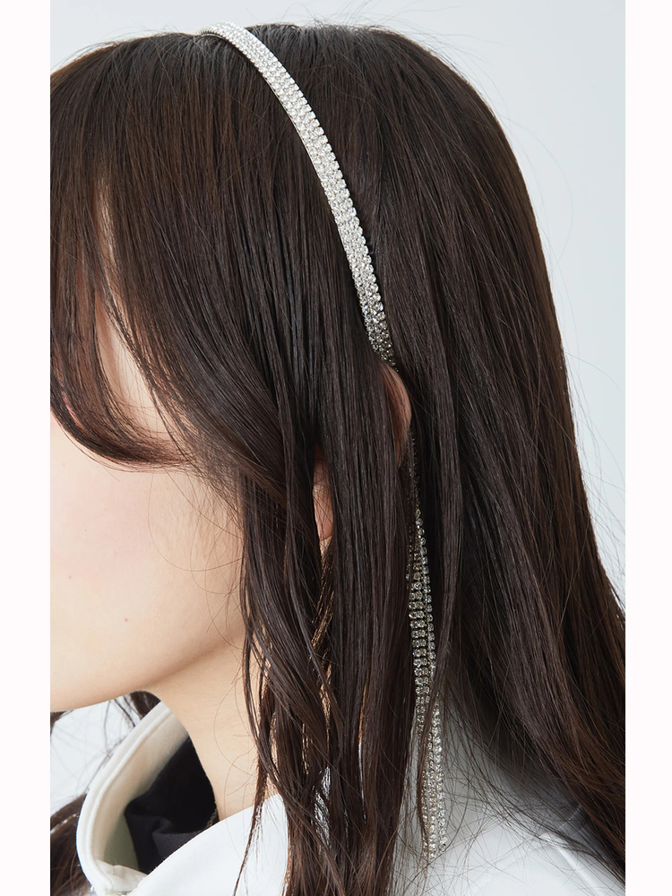 ラインストーンカチューシャ - Jamie エーエヌケー(ジェイミーエー