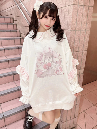 Re♥Twinkle Jamie エーエヌケープルオーバー ホワイト 店舗在庫確認 | Jamie エーエヌケー | Re♥Twinkle プルオーバー