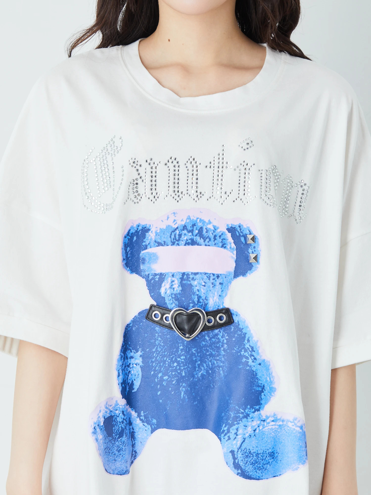 くまちゃんプリントBig Te - Jamie エーエヌケー(ジェイミーエー