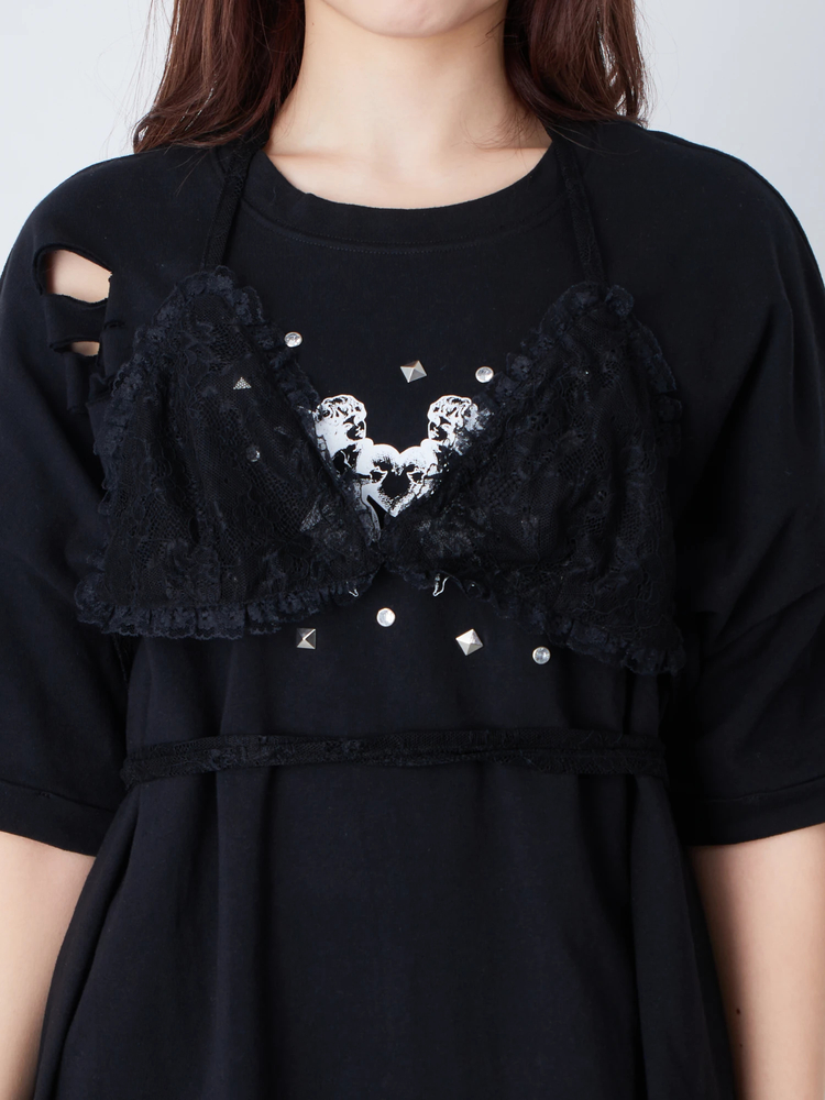 ぐるぐるレースビスチェ - Jamie エーエヌケー(ジェイミーエーエヌケー