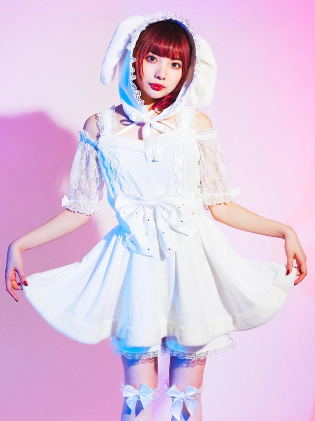 Bigリボンオフショルセットアップ - Jamie エーエヌケー(ジェイミー  