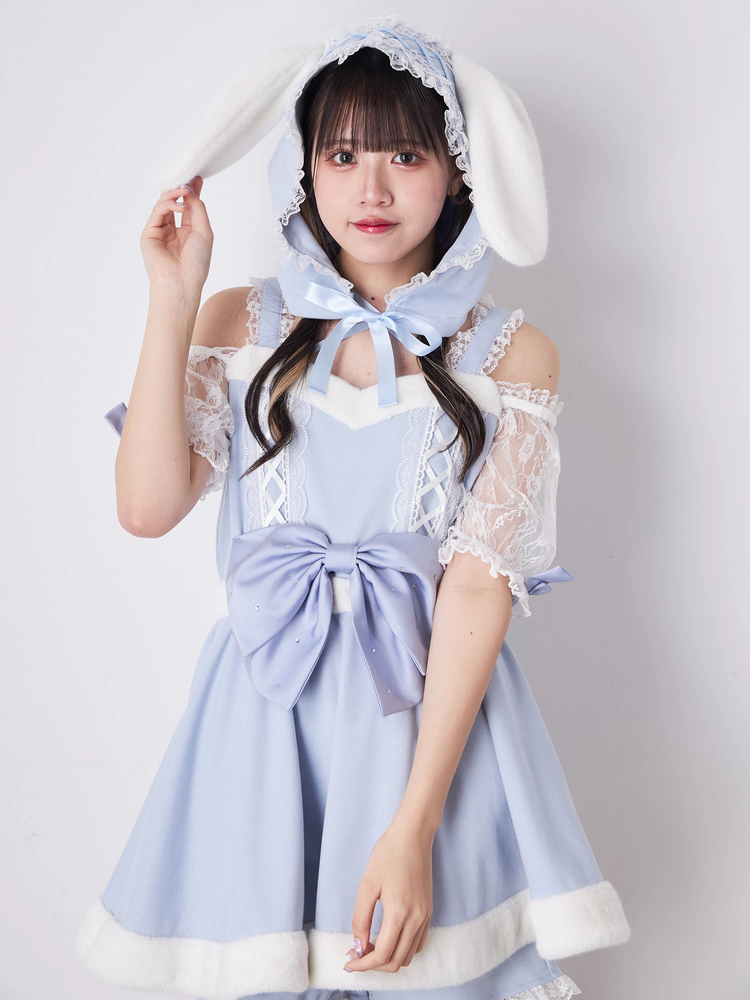 ヘッドドレスうさちゃんフード - Jamie エーエヌケー(ジェイミー