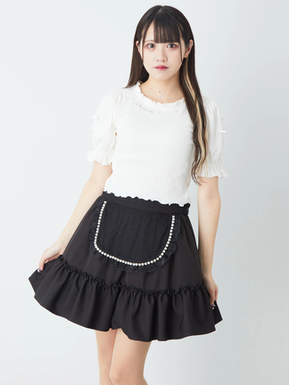 M_ / エプロンスカート アイトス 【 お尻がかくれる ラップエプロン 】S M L エプロン