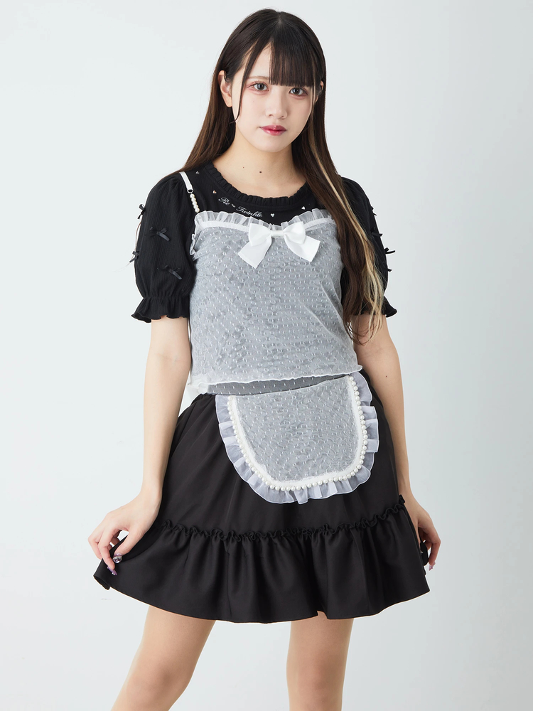 エプロン風スカート - Jamie エーエヌケー(ジェイミーエーエヌケー)の