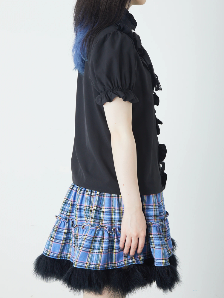 ななめ切り替えフリルブラウス - Jamie エーエヌケー(ジェイミーエー