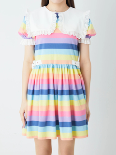 スクエアカラーボーダーOP